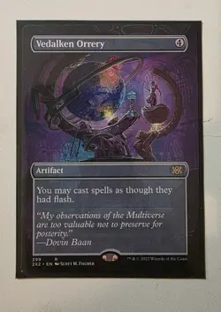 Vedalken Orrery Borderless Rare Artifact Double Masters 2022 399 Regular English - Image 1