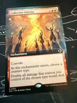 Collective Inferno (Extended Art) Lorwyn Eclipsed Regular - Image 1