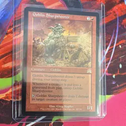 Wizards of the Coast Goblin Sharpshooter Onslaught 207 Creature Red Rare Regula… - Image 1