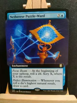 Netherese Puzzle-Ward (Extended) Commander: Forgotten Realms - NM (see pics) MTG - Image 1