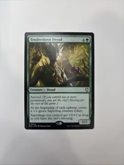 1x Tendershoot Dryad Near Mint, Regular, English Bloomburrow Commander MTG Magic - Image 1