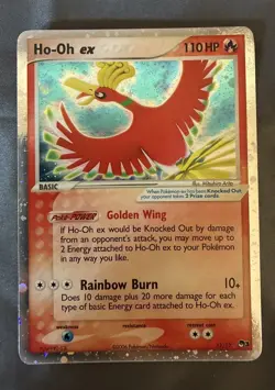 Ho-Oh ex 17/17 POP Series 3 Pokemon TCG Ultra Rare NM+ - Image 1