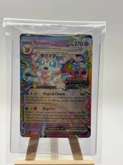 Pokemon Sylveon EX #41/131 Sealed Stamped Prismatic Evolutions Promo - Image 1