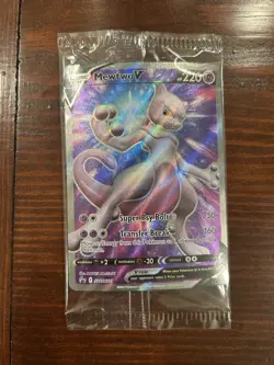 Pokemon TCG Mewtwo V Promo Holo SWSH229 English factory sealed - Image 1