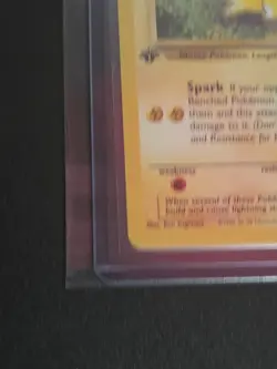 Pokemon Pikachu TCG Jungle Card 60/64 1st Edition Common - Image 2
