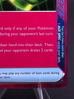 Unfair Stamp 165/167 - ACE SPEC Rare - Twilight Masquerade - Pokemon TCG - NM - Image 3
