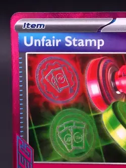 Unfair Stamp 165/167 - ACE SPEC Rare - Twilight Masquerade - Pokemon TCG - NM - Image 5