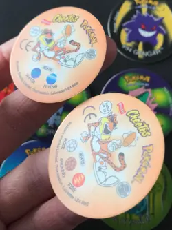12 X Pokemon Tazos Bundle 2001 Walkers Crisps Cheetos Gengar Pikachu Blastoise - Image 5