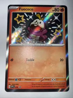 Pokemon Paldean Fates Fuecoco Crocalor & Skeledirge EX Black Star Promo Lot NM! - Image 2