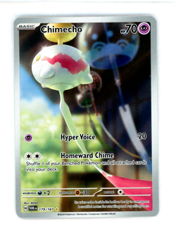 Chimecho 179/167 Pokemon TCG S&V Twilight Masquerade Illustration Rare NM - Image 1