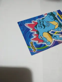 MINT/NM Feraligatr Topps Animation Non Foil Johto League Champions #160 Glossy - Image 2