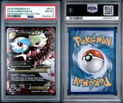 2016 Pokemon XY M Gardevoir Ex Radiant Collection RC31 PSA 8 - Image 3