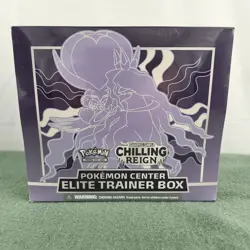 Pokemon Center Chilling Reign Elite Trainer Box - ETB (Shadow Rider Calyrex) New - Image 1