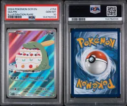 PSA 10 Gulpin 154/142 Illustration Rare Stellar Crown Pokemon TCG - Image 5