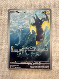 Wattrel Illustration Rare Pokemon TCG SV06: Twilight Masquerade 178/167 NM - Image 1