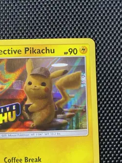 Pokemon TCG Sun & Moon Black Star DVD Promo Detective Pikachu Holo SM190 LP+ - Image 3