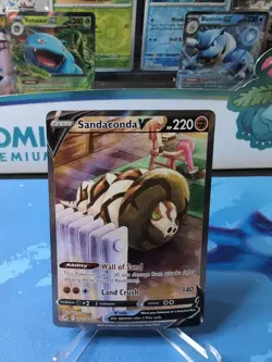 Sandaconda V - 252/264 - Pokemon Fusion Strike Sword Shield Alternate Art NM - Image 1