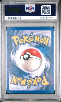 2002 Pokemon League Celebi WOTC Black Star Promo PSA 10 - Image 2