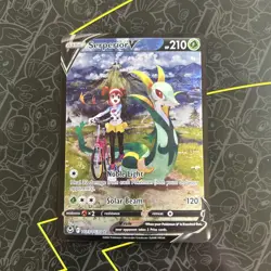 2022 Pokemon SWSH Silver Tempest Serperior V Trainer Gallery Holo #TG13/TG30 - Image 1