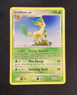 2009 Pokemon Leafeon 45/111 Rising Rivals Uncommon Regular MP - Image 1