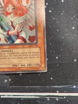 YuGiOh Injection Fairy Lily 1st Edition LOD-100 Secret Rare Legacy of Darkness - Image 4