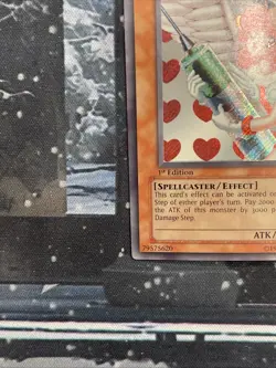 YuGiOh Injection Fairy Lily 1st Edition LOD-100 Secret Rare Legacy of Darkness - Image 5