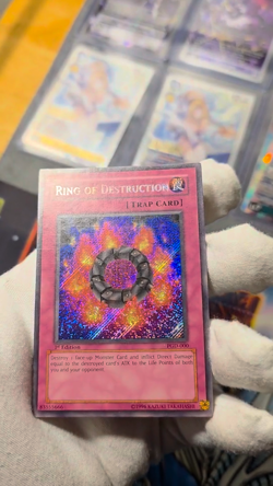 Ring of Destruction PGD-000 Pharaonic Guardian 1st Edition YUGIOH TCG LP - Image 2