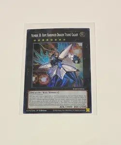Yu-Gi-Oh! Number 38: Hope Harbinger Dragon Titanic Galaxy Secret & Super R (NM) - Image 4