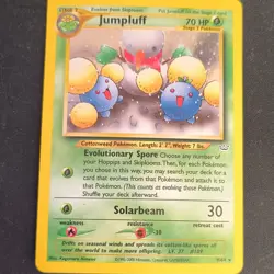 Jumpluff 70 HP Holo Rare Neo Revelation Pokemon Card 09/64 Unlimited 2000 - Image 1