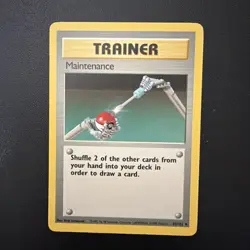 MAINTENANCE - 83/102 - Base Set - Pokemon Card - Uncommon Pokemon LP - Image 1