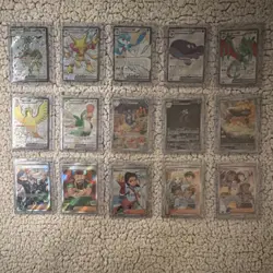 Pokemon Paldean Fates—Full Art Lot—15 Cards Total: Gardevoir Alakazam Pidgeot - Image 1