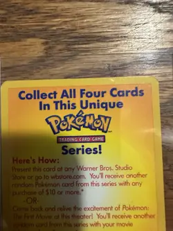 CATCH MEW Card Promo - Pokemon the Movie - 1999 Pokemon Wizards of the Coast - Image 4