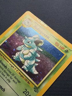 Nidoqueen 7/64 Jungle Unlimited Holographic Vintage Pokemon Trading Card LP/MP - Image 3
