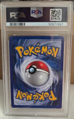 Fire Energie PSA 9 First Edition Pokemon Card - Image 2
