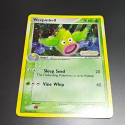 Pokemon Weepinbell Legend Maker Reverse Holo TCG Card + Bellsprout & Victreebell - Image 1