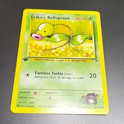 Pokemon Weepinbell Legend Maker Reverse Holo TCG Card + Bellsprout & Victreebell - Image 5