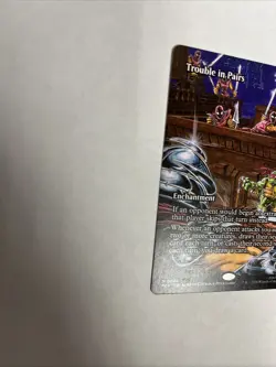 Trouble In Pairs Borderless TMNT Nonfoil Card #0003 MTG LP - Image 5