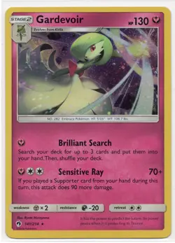 Gardevoir 141/214 Rare Cosmos Holo Pokemon TCG - Image 1