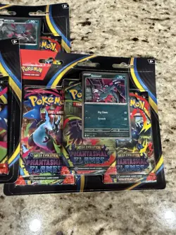Pokemon TCG ME: Phantasmal Flames 3 Pack Booster Blister - Lot Of 3 - Fresh Case - Image 2