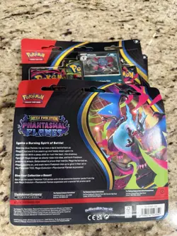 Pokemon TCG ME: Phantasmal Flames 3 Pack Booster Blister - Lot Of 3 - Fresh Case - Image 4