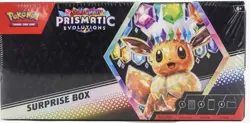 Sealed Case Pokemon Scarlet & Violet Prismatic Evolutions Surprise Box 6 Boxes - Image 1