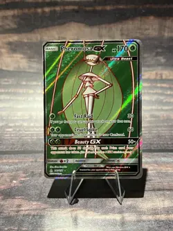 Pokemon Tcg Pheromosa GX (Full Art) 140/156 Sm-Ultra Prism Holo - Image 1