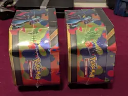 Pokemon TCG Mega Charizard X & Y EX Tins Sealed - Set of 2 - Image 3