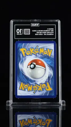 Pokemon Espeon V Alt Art Sword & Shield Evolving Skies TAG GEM MINT 10 - Image 2