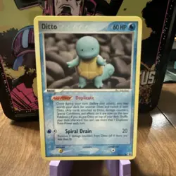 Pokemon Ditto EX Delta Species 64/113 Basic 60 HP Rare Regular 2005 English - Image 1