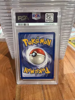 1999 POKEMON JUNGLE #12 VAPOREON-HOLO PSA 7 - Image 3