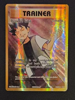 BROCK'S GRIT 107/108 RARE ULTRA EVOLUTIONS POKEMON HOLO LP 2016 - Image 1
