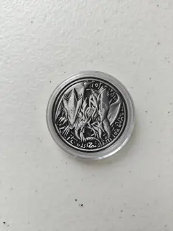 Yu-Gi-Oh! - Blue-Eyes Ultimate Dragon - YCS Pre-Reg Silver Coin - Image 1