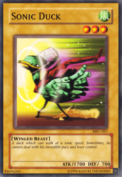 3 x Sonic Duck - MFC-057 - Common - Unlimited Edition Near Mint, English - Image 1