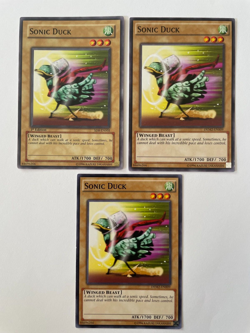 Sonic Duck - SD8-EN003 / DEM2-EN009 - Common - 1st / Unl Edition - NM YuGiOh! X3 - Image 1